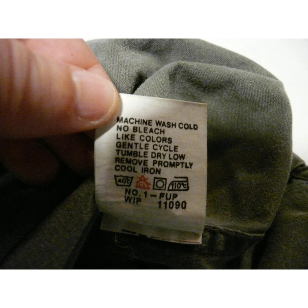 Vtg WOOLRICH Rugged Outdoorwear‎ Mens XL Work Outdoor Shirt Pockets Khaki Green